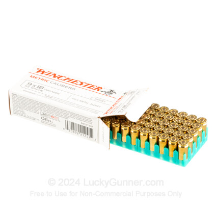 Image 3 of Winchester 9mm Makarov (9x18mm) Ammo