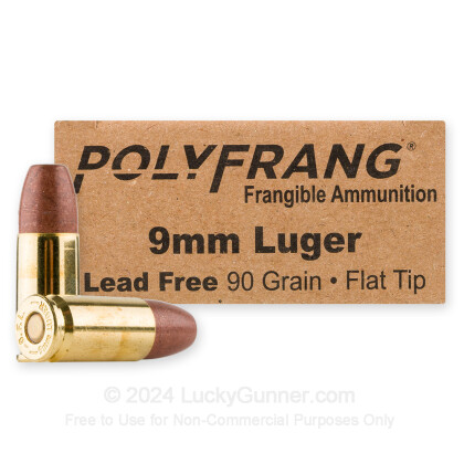 Image 1 of Polyfrang 9mm Luger (9x19) Ammo