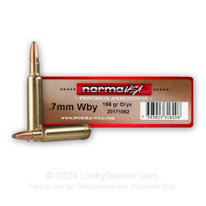 Image 1 of Norma 7mm Weatherby Ammo