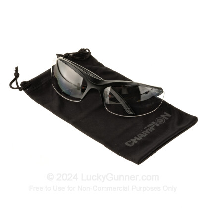 Large image of Champion Ballistic Eyes & Ears Combo with Black Rims For Sale - 40708 - Champion Glasses in Stock