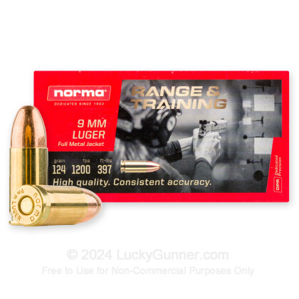 Image 2 of Norma 9mm Luger (9x19) Ammo