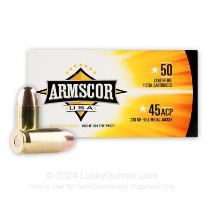 Image 2 of Armscor .45 ACP (Auto) Ammo