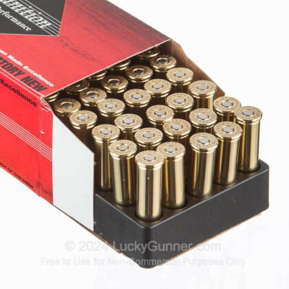 Large image of Cheap 357 Mag Ammo For Sale - 158 Grain JHP Ammunition in Stock by Black Hills Ammunition - 50 Rounds