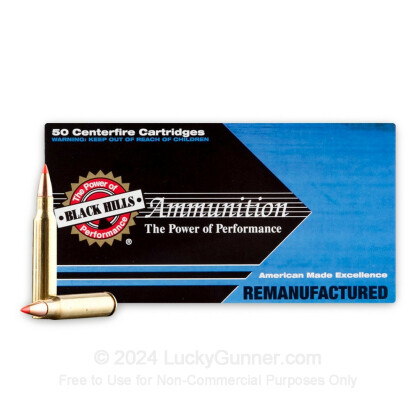 Large image of Bulk 223 Remington Ammo For Sale - 60 Grain Hornady V-Max Ammunition in Stock by Black Hills Remanufactured– 1000 Rounds