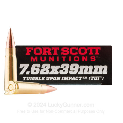 Image 1 of Fort Scott Munitions 7.62X39 Ammo
