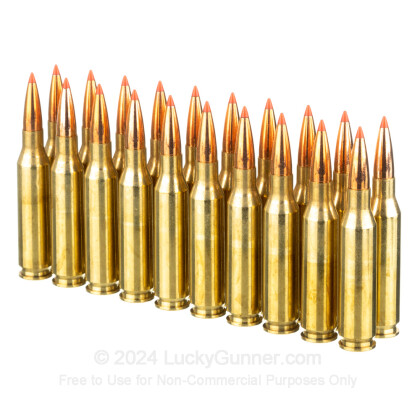 Large image of Premium 260 Rem Ammo For Sale - 120 Grain GMX Ammunition in Stock by Black Hills Gold - 20 Rounds