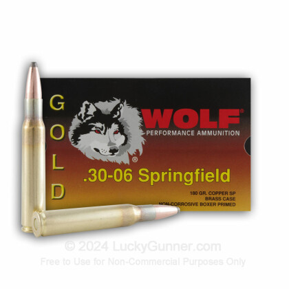 Image 1 of Wolf .30-06 Ammo