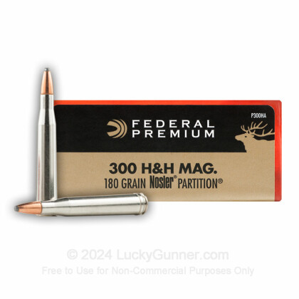 Image 1 of Federal .300 H&H Magnum Ammo