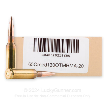 Image 1 of Red Mountain Arsenal 6.5mm Creedmoor Ammo