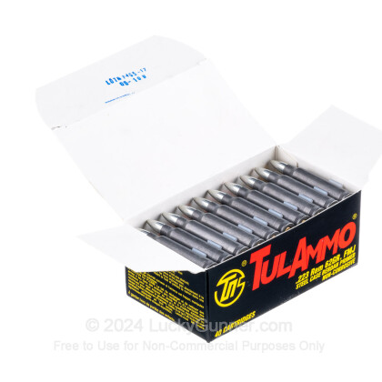Large image of Bulk 223 Rem Ammo For Sale - 62 Grain FMJ Ammunition in Stock by Tula - 40 Rounds