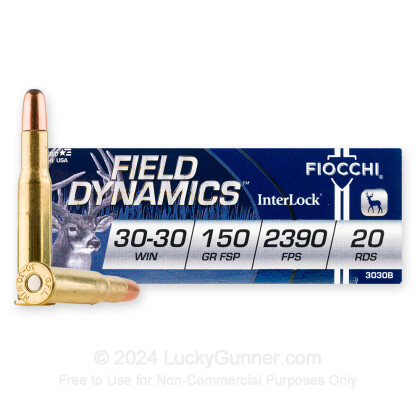 Large image of Bulk .30-30 Ammo For Sale - 150 gr PSP With Norma Brass - Fiocchi - 200 Rounds