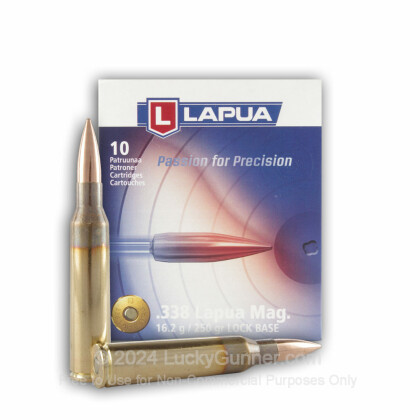 Image 2 of Lapua .338 Lapua Magnum Ammo