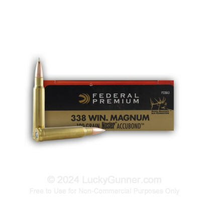 Image 1 of Federal .338 Winchester Magnum Ammo