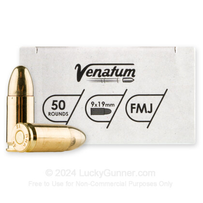 Image 1 of Venatum 9mm Luger (9x19) Ammo