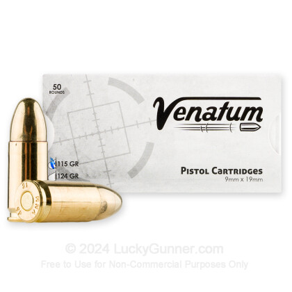 Image 2 of Venatum 9mm Luger (9x19) Ammo
