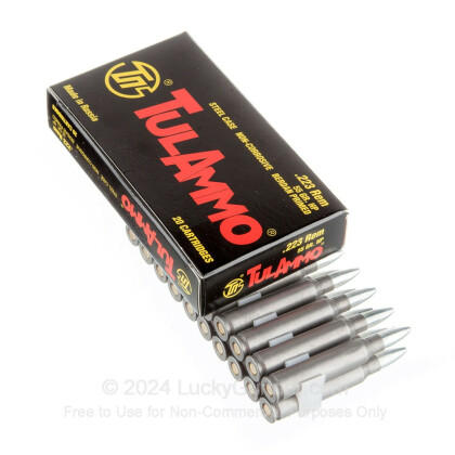 Large image of Cheap Tula 223 Rem Ammo For Sale - 55 grain HP Ammunition In Stock