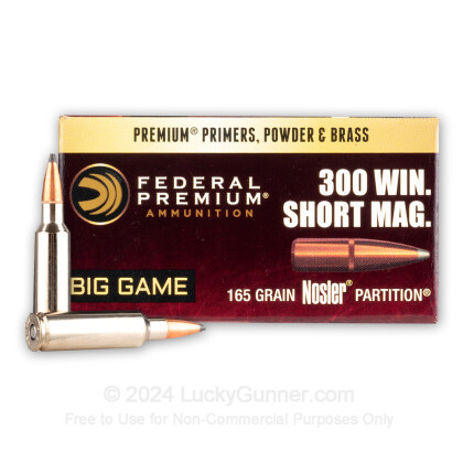 Image 1 of Federal 300 Winchester Short Magnum Ammo
