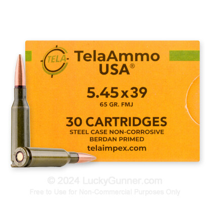 Image 1 of Tela Ammo 5.45x39 Russian Ammo