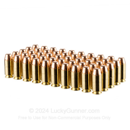 Large image of Cheap 40 S&W Ammo For Sale - 170 Grain FMJTC Ammunition in Stock by Fiocchi - 100 Rounds