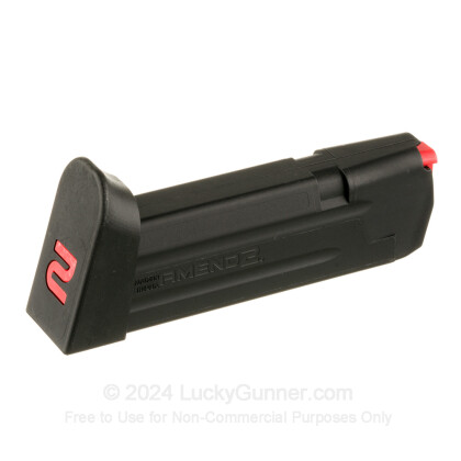 Large image of Cheap 9mm Luger Magazine For Sale - Black Glock 19 Magazine in Stock by Amend2 - 15 Round Magazine