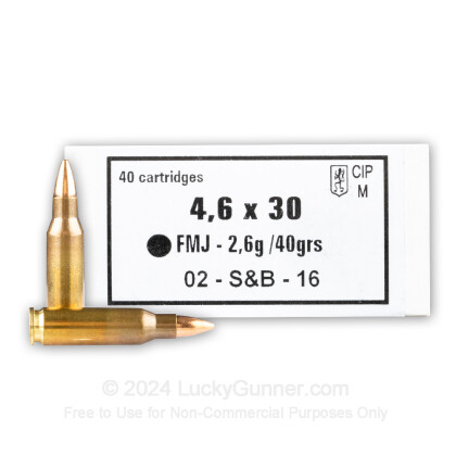 Image 1 of Sellier & Bellot 4.6X30mm HK Ammo