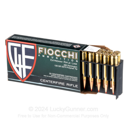 Image 3 of Fiocchi .260 Remington Ammo