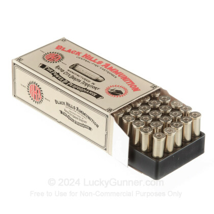 Large image of Bulk 38 Special Ammo For Sale - 158 Grain CNL Ammunition in Stock by Black Hills Cowboy Action - 500 Rounds
