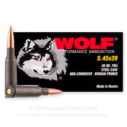 Image 1 of Wolf 5.45x39 Russian Ammo