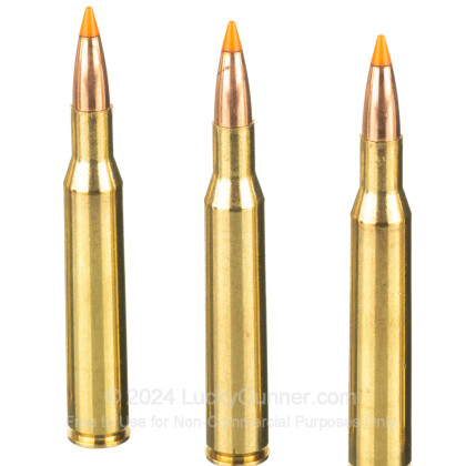 Large image of Premium 270 Ammo For Sale - 130 Grain Polymer Tip Ammunition in Stock by HSM Low Recoil - 20 Rounds