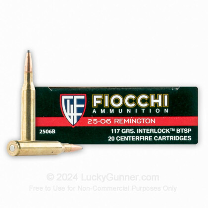 Image 1 of Fiocchi .25-06 Ammo