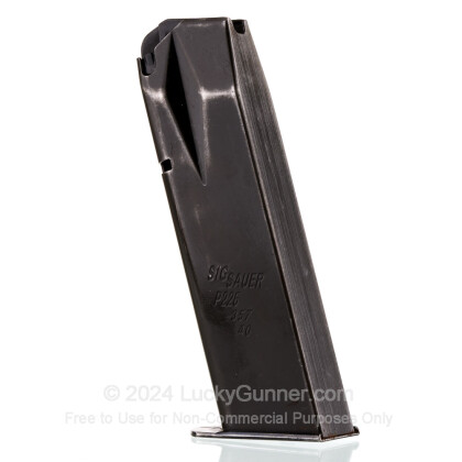 Large image of Trade-In Factory SIG Sauer 40 S&W/357 SIG P226 12 Round Magazine For Sale - 12 Rounds