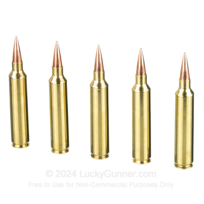 Large image of Premium 28 Nosler Ammo For Sale - 185 Grain HPBT Ammunition in Stock by Nosler Match Grade - 20 Rounds