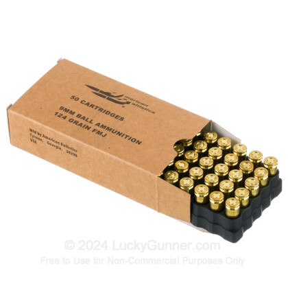 Image 3 of American Ballistics 9mm Luger (9x19) Ammo