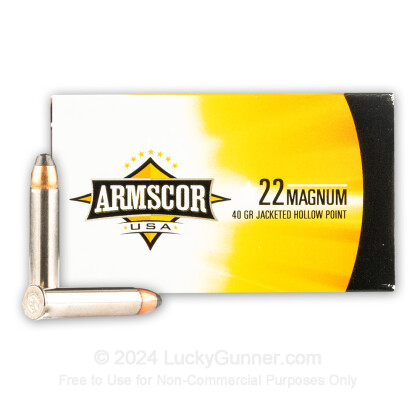 Image 2 of Armscor .22 Magnum (WMR) Ammo