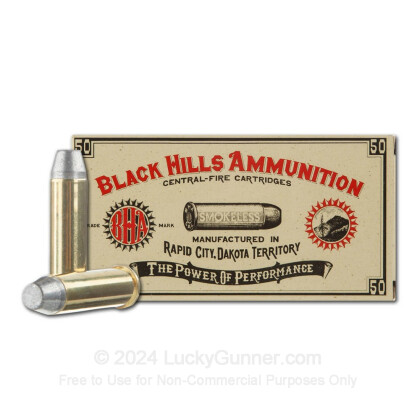 Large image of Cheap 357 Mag Ammo For Sale - 158 Grain CNL Ammunition in Stock by Black Hill Ammunition - 50 Rounds