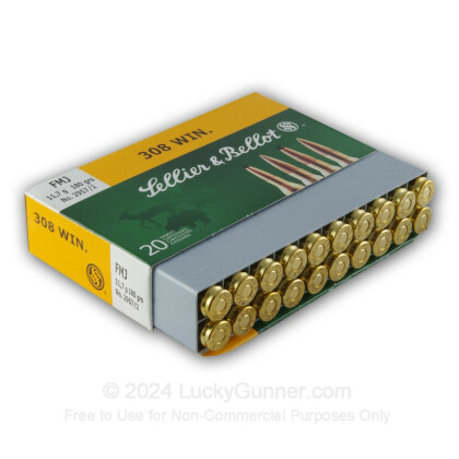 Image 3 of Sellier & Bellot .308 (7.62X51) Ammo