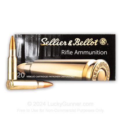 Image 2 of Sellier & Bellot 6.8 Remington SPC Ammo