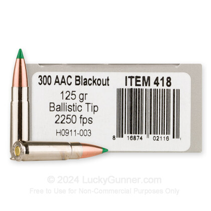 Image 1 of Underwood .300 Blackout Ammo