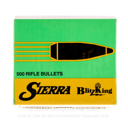 Large image of Premium 223 Rem(.224") Bullets For Sale - 55 Grain Polymer Tip BlitzKing Bullets in Stock by Sierra - 500 Bullets