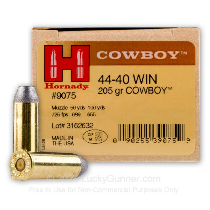Image 1 of Hornady .44-40 WCF Ammo