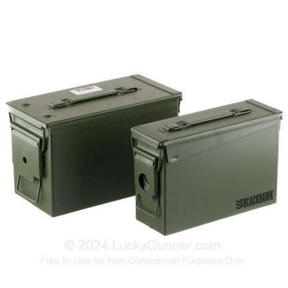 3-Pack 30 Cal M19A1 MIL-SPEC Empty Ammo Cans – USGI, Stenciled, Brand New