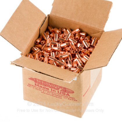 Large image of Bulk 38 Special/357 Magnum (.357) Bullets for Sale - 158 Grain Target HP Bullets in Stock by Berry's - 1000