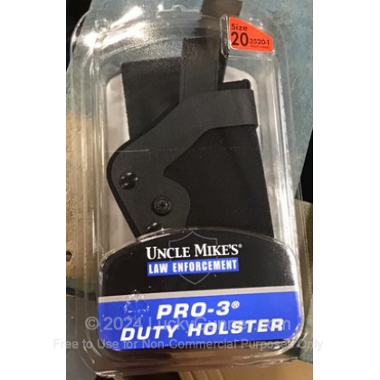 Large image of Holster - Outside the Waistband - Uncle Mike's - Pro-3 Duty Holster - Right Hand