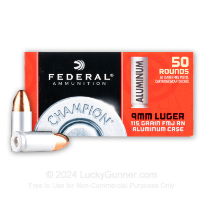 Image 2 of Federal 9mm Luger (9x19) Ammo