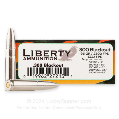 Image 1 of Liberty Ammunition .300 Blackout Ammo