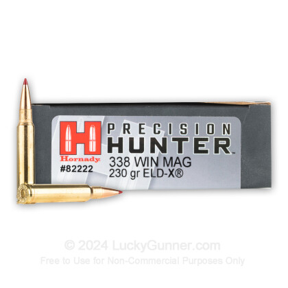 Image 1 of Hornady .338 Winchester Magnum Ammo