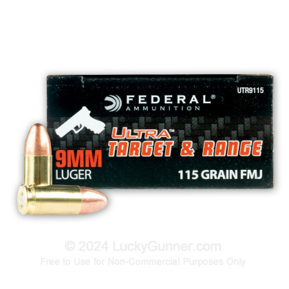 Image 1 of Federal 9mm Luger (9x19) Ammo