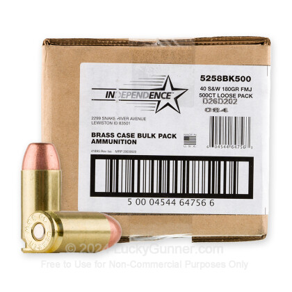 Image 1 of Independence .40 S&W (Smith & Wesson) Ammo