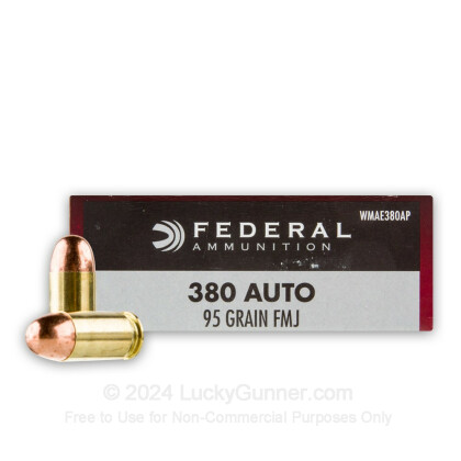 Image 1 of Federal .380 Auto (ACP) Ammo