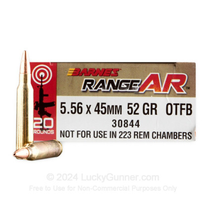 Image 1 of Barnes 5.56x45mm Ammo